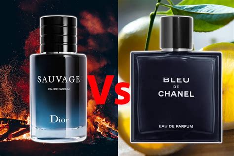 bleu de chanel vs dior sauvage|bleu de chanel dior sauvage.